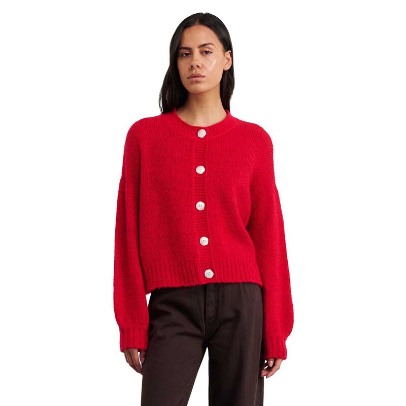 JAG Lily Fluffy Knit Ls Cardi image number 4
